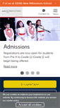 Mobile Screenshot of gemsnewmillenniumschool-alkhail.com